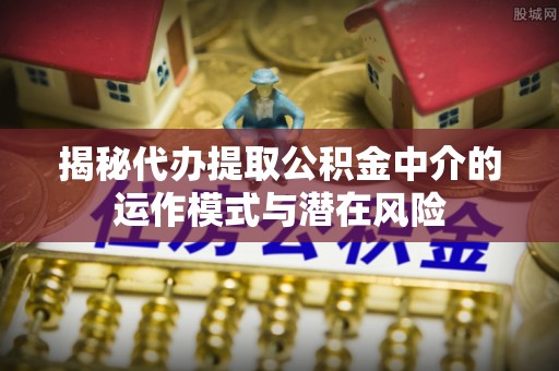 兰考揭秘代办提取公积金中介的运作模式与潜在风险
