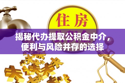 兰考揭秘代办提取公积金中介，便利与风险并存的选择