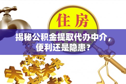 兰考揭秘公积金提取代办中介，便利还是隐患？