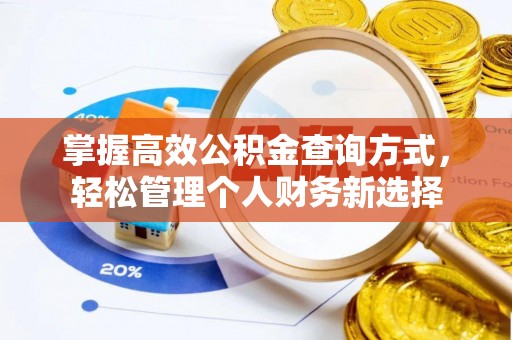 兰考掌握高效公积金查询方式，轻松管理个人财务新选择
