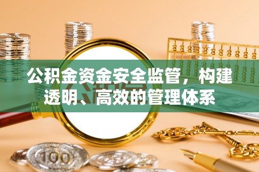 兰考公积金资金安全监管，构建透明、高效的管理体系