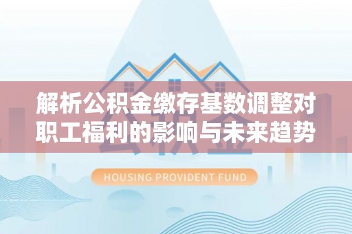 兰考解析公积金缴存基数调整对职工福利的影响与未来趋势