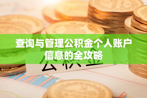 兰考查询与管理公积金个人账户信息的全攻略
