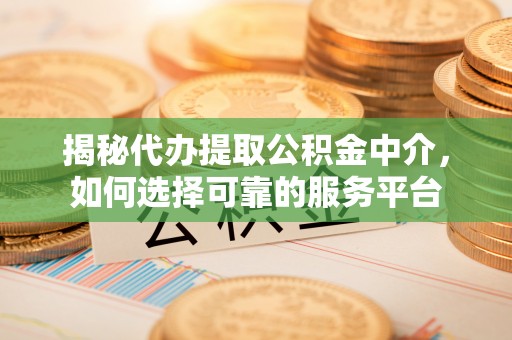 兰考揭秘代办提取公积金中介，如何选择可靠的服务平台