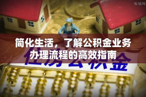 兰考简化生活，了解公积金业务办理流程的高效指南