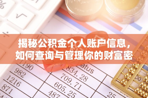兰考揭秘公积金个人账户信息，如何查询与管理你的财富密码