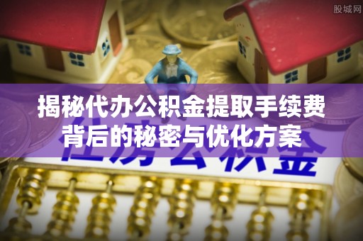 兰考揭秘代办公积金提取手续费背后的秘密与优化方案