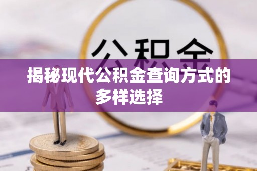兰考揭秘现代公积金查询方式的多样选择