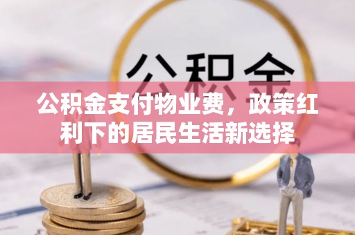 兰考公积金支付物业费，政策红利下的居民生活新选择