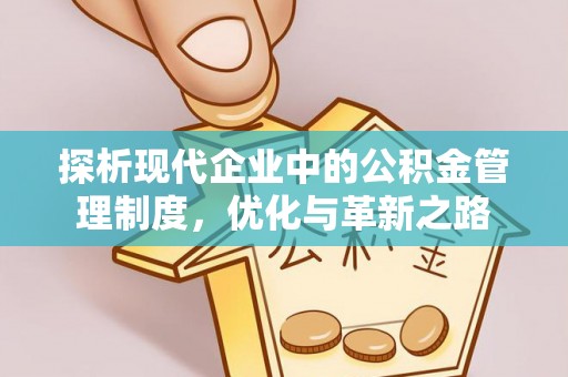 兰考探析现代企业中的公积金管理制度，优化与革新之路