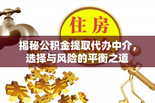 兰考揭秘公积金提取代办中介，选择与风险的平衡之道