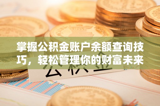 兰考掌握公积金账户余额查询技巧，轻松管理你的财富未来