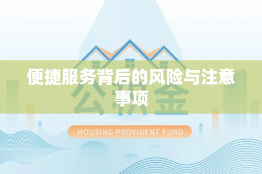 兰考便捷服务背后的风险与注意事项